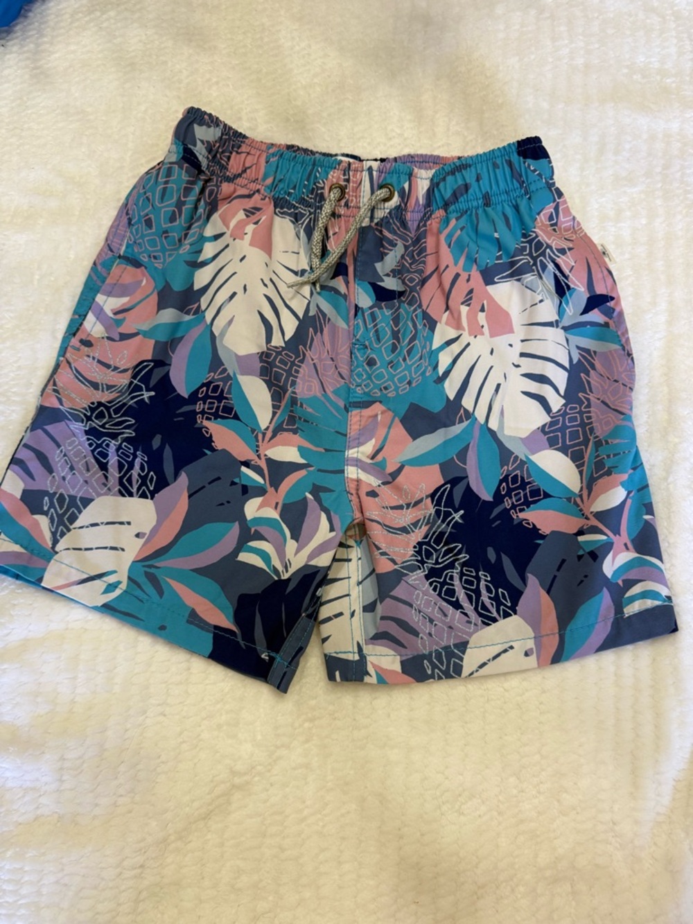 Vintage Summer Boys Swim Trunks Size 12